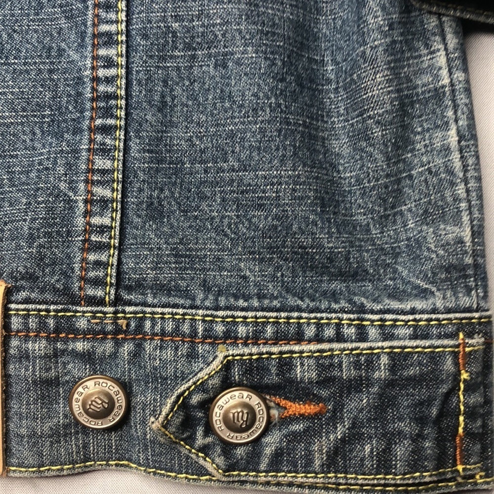 Y2K Rocawear Authentic Oversized Denim Jacket - Picture 9 of 15